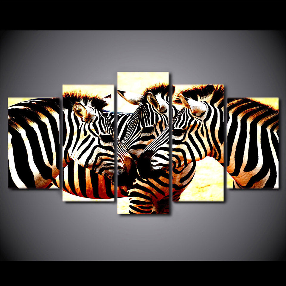 HD Printed zebra mane Painting on canvas room decoration print poster picture canvas Free shipping/ny-4018