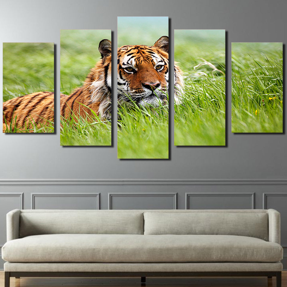 HD Printed siberian tiger Painting on canvas room decoration print poster picture canvas Free shipping/ny-2816