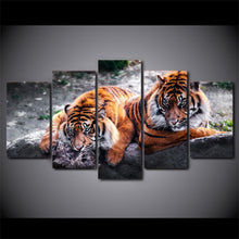 Load image into Gallery viewer, HD Printed Two Tigers Animals Painting Canvas Print room decor print poster picture canvas Free shipping/ny-4302

