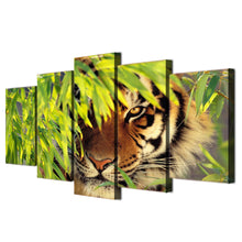 Load image into Gallery viewer, HD Printed Bamboo Tiger Painting on canvas room decoration print poster picture canvas Free shipping/ny-1569
