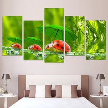 Load image into Gallery viewer, HD Printed Funny Ladybugs Painting Canvas Print room decor print poster picture canvas Free shipping/NY-5722
