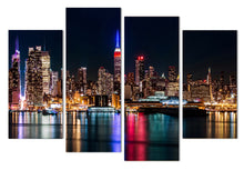 Load image into Gallery viewer, HD Printed canvas art 4 piece brooklyn manhattan new york painting wall decorations living room Free shipping/XA010
