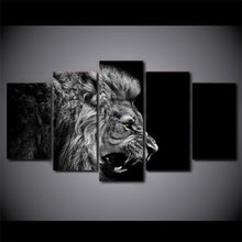 Load image into Gallery viewer, HD Printed lion white black Painting Canvas Print room decor print poster picture canvas Free shipping/ny-4584

