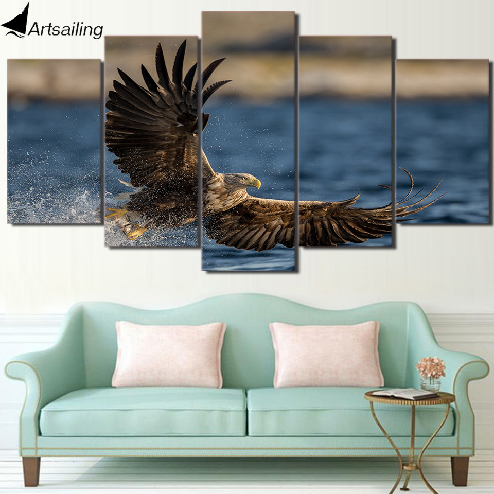 HD Printed Sea Eagle Painting on canvas room decoration print poster picture canvas Free shipping/ny-1667