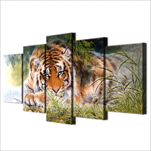 Load image into Gallery viewer, HD Printed Tiger Painting on canvas room decoration print poster picture canvas framed Free shipping/ny-1196
