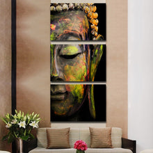 Load image into Gallery viewer, HD printed 3 piece canvas wall art Buddha meditation painting buddha statue wall art canvas prints Free shipping/QT017
