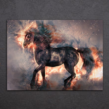 Load image into Gallery viewer, 1 Piece Canvas Art Blooming Unicorn Poster HD Printed Wall Art Home Decor Canvas Painting Picture Prints Free Shipping NY-6608C
