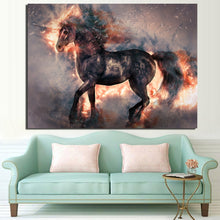 Load image into Gallery viewer, 1 Piece Canvas Art Blooming Unicorn Poster HD Printed Wall Art Home Decor Canvas Painting Picture Prints Free Shipping NY-6608C
