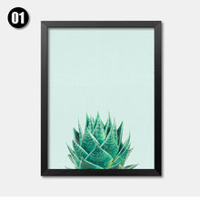 Load image into Gallery viewer, Green Plant Cactus Canvas Art Print Poster Still Life Wall Picture Canvas Painting Home Decor FG0030
