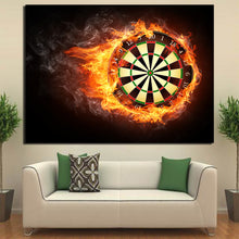 Load image into Gallery viewer, 1 Pc Canvas Art Blooming Dart Board Poster HD Printed Wall Art Home Decor Canvas Painting Picture Prints Free Shipping NY-6607C
