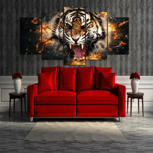 Load image into Gallery viewer, HD Printed abstract Animal tiger Painting Canvas Print room decor print poster Wall Art Canvas Prints Free Shipping/ny-6325
