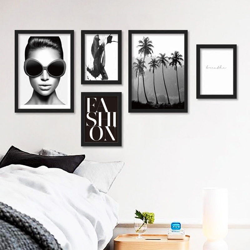 Posters And Prints Wall Art Canvas Painting Cuadros Brown Eye Girl Pictures Wall Pictures For Living Room Nordic No Poster Frame