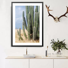 Load image into Gallery viewer, Cuadros Nordic Decoration Posters And Prints Wall Pictures For Living Room Green Cactus Wall Art Canvas Painting No Poster Frame
