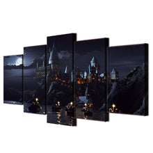 Load image into Gallery viewer, HD Printed 5 piece canvas art Harry Potter poster School Hogwarts Castle Painting posters and prints art Free shipping/ny-6267

