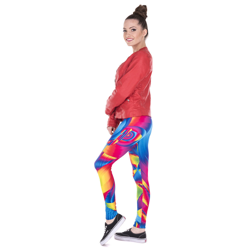 Women Leggings Ultra Color Face Printing Fitness legging High Waist Woman Stretch Pants