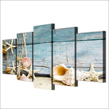 Load image into Gallery viewer, HD Printed seashells starfishes beach Painting on canvas room decoration print poster picture canvas Free shipping/ny-2126
