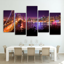 Load image into Gallery viewer, HD Printed san francisco Night Bridge Painting Canvas Print room decor print poster picture canvas Free shipping/ny-3009
