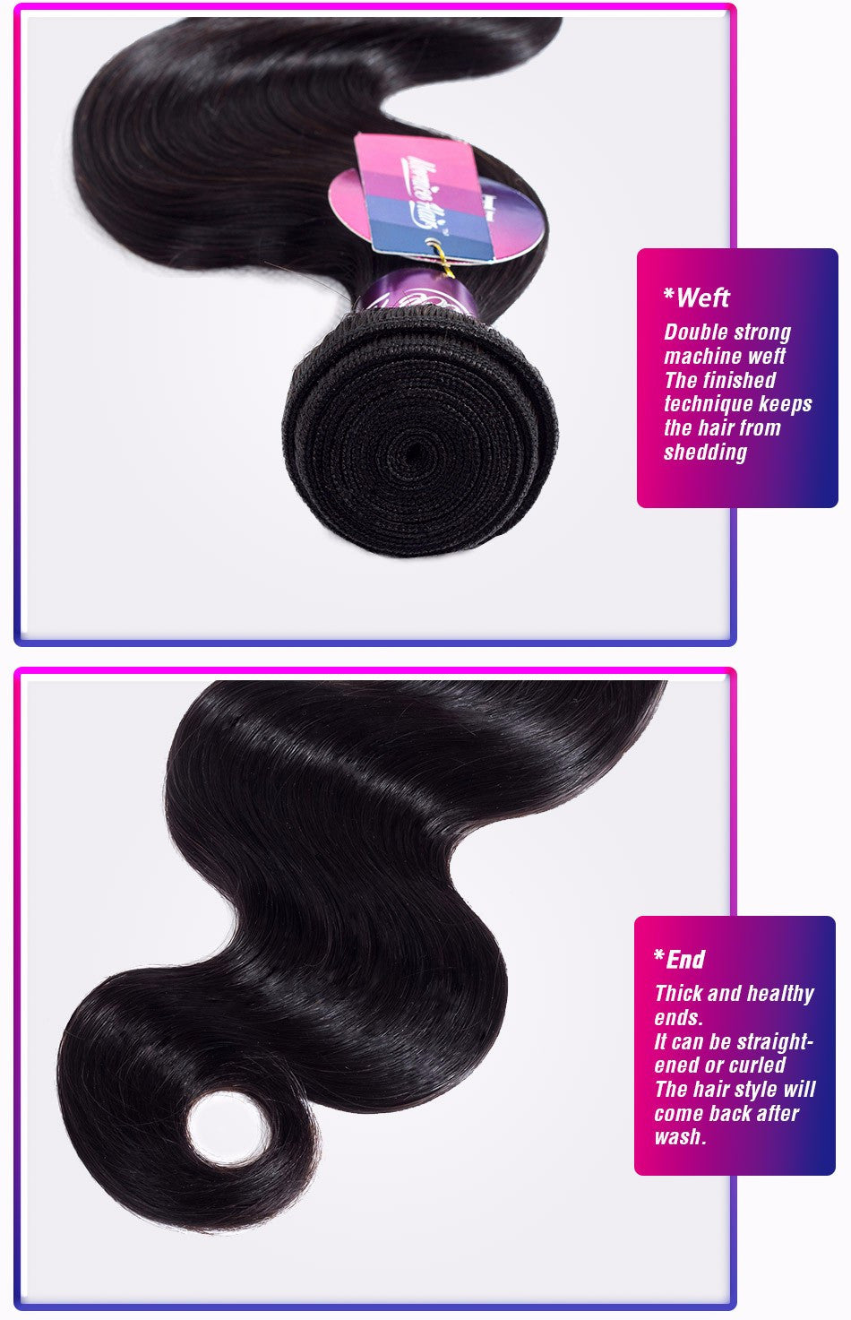 Mornice Hair Malaysian Remy Hair Body Wave 1 Bundle Natural Color 12-26 Inch 100% Human Hair Free Shipping 100g