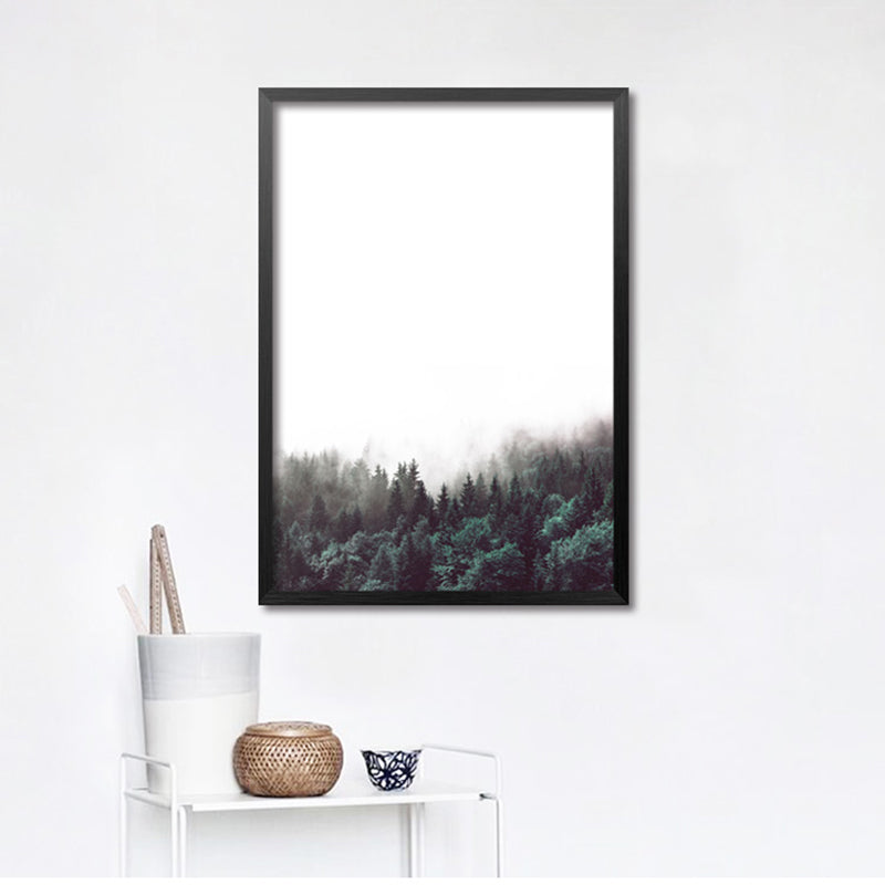 Posters And Prints Wall Pictures For Living Room Cuadros Forest Sea Wall Art Canvas Painting  Nordic Decoration No Poster Frame
