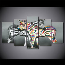 Load image into Gallery viewer, HD Printed netherlands zebra black colorful Painting Canvas Print room decor print poster picture canvas Free shipping/NY-5919
