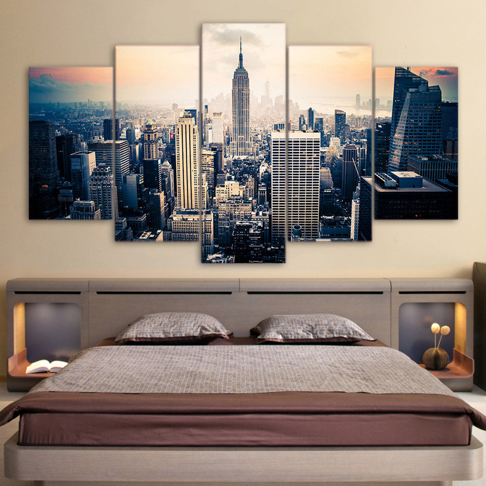 HD Printed new york city Painting on canvas room decoration print poster picture canvas framed Free shipping/ny-1309