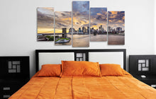 Load image into Gallery viewer, HD Printed City bridge poster 5 pieces Group Painting room decor print poster picture canvas Free shipping/ny-1171
