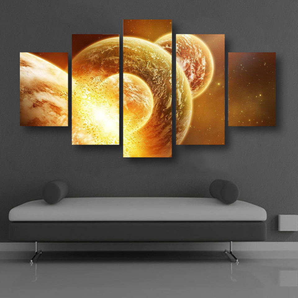 HD Printed cosmos galaxy Painting on canvas room decoration print poster picture canvas Free shipping/NY-5755