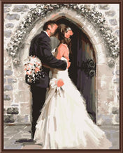 Load image into Gallery viewer, Frameless Pictures Painting By Numbers Home Decoration Hand Painted Oil On Canvas For Living Room Wedding Decoration G160
