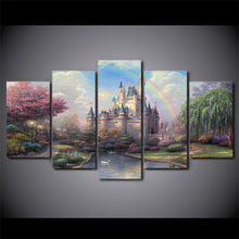 Load image into Gallery viewer, HD Printed cinderellas castle Painting on canvas room decoration print poster picture canvas framed Free shipping/ny-1015

