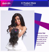 Load image into Gallery viewer, Mornice Hair Brazilian Body Wave 4X4 Lace Closure All Hand Tied Middle Part Density 130% Bleached Knots Remy Hair Free Shipping
