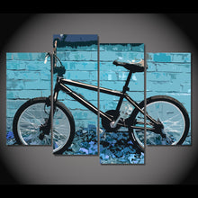 Load image into Gallery viewer, HD Printed 4 piece canvas wall art BMX abstract Painting room decoration pictures Home Decor For Living Room CU-1398B
