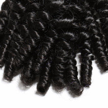 Load image into Gallery viewer, Malaysian Afro Kinky Curly Weave Human Hair Bundles Can Buy 3/4 Bundles Hair Extension BEAUTY LUEEN Non-Remy Hair Weaving

