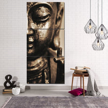 Load image into Gallery viewer, HD printed 3 piece buddha wall art canvas painting for living room buddha statue posters and prints Free shipping/ny-6760C

