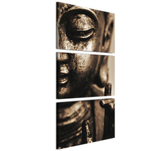 Load image into Gallery viewer, HD printed 3 piece buddha wall art canvas painting for living room buddha statue posters and prints Free shipping/ny-6760C

