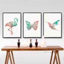 Load image into Gallery viewer, Geometric Animals Canvas Art Print Painting Poster, Giclee Print Wall Pictures For Home Decoration, Wall Decor FA237
