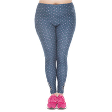 Load image into Gallery viewer, Large Size Leggings Freeride Deer Printed High Waist Leggins Plus Size Trousers Stretch Pants

