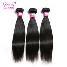 Load image into Gallery viewer, Unprocessed Virgin Brazilian Hair Extensions Human Hair Bundles Can Buy 3 Bundles Natural Color Hair Can Be Dyed Beauty Lueen
