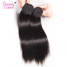 Load image into Gallery viewer, Mongolian Virgin Hair Straight Bundles Unprocessed Human Hair Weave 8-28inch Can Be Curled Double Weft Beauty Lueen Hair

