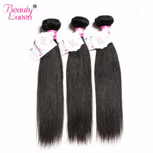 Load image into Gallery viewer, Mongolian Virgin Hair Straight Bundles Unprocessed Human Hair Weave 8-28inch Can Be Curled Double Weft Beauty Lueen Hair
