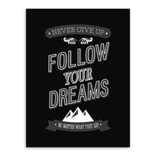 Load image into Gallery viewer, you are the only one who can make you happy english letter picture quote canvas art print poster wall canvas painting QS0012-6
