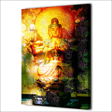 Load image into Gallery viewer, 1 piece canvas art large buddha wall art meditation canvas Painting Posters and Prints wall picture for living room ny-6641D
