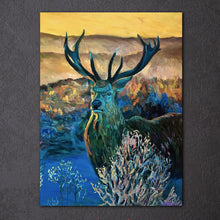 Load image into Gallery viewer, HD Printed 1 piece Canvas Painting Color Deer Paintings for Living Room Wall Room Decoration Posters Free Shipping ny-6670C
