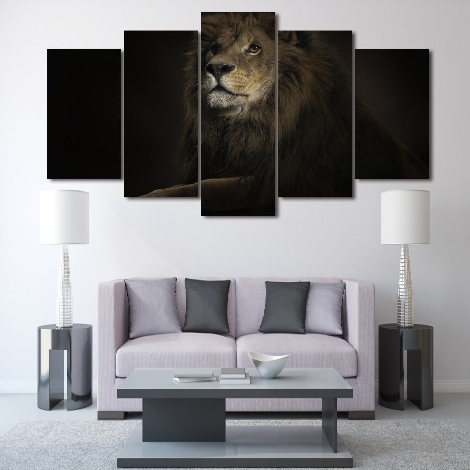 HD Printed lion king 5 piece picture Painting wall art room decor print poster picture canvas Free shipping/ny-593