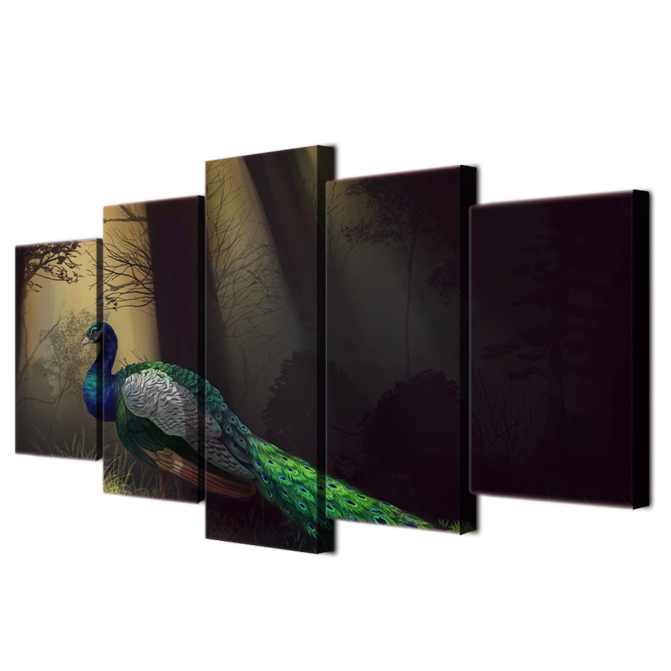 HD Printed Peacock art Painting on canvas room decoration print poster picture canvas Free shipping/ny-1619