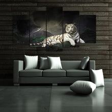Load image into Gallery viewer, HD Printed White Tiger Landscape Group Painting room decor print poster picture canvas Free shipping/ny-029
