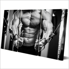 Load image into Gallery viewer, HD Printed 3 Piece Canvas Art Gym Dragsko Fitness Muscle Painting Frames Wall Pictures for Living Room Free Shipping NY-6942C
