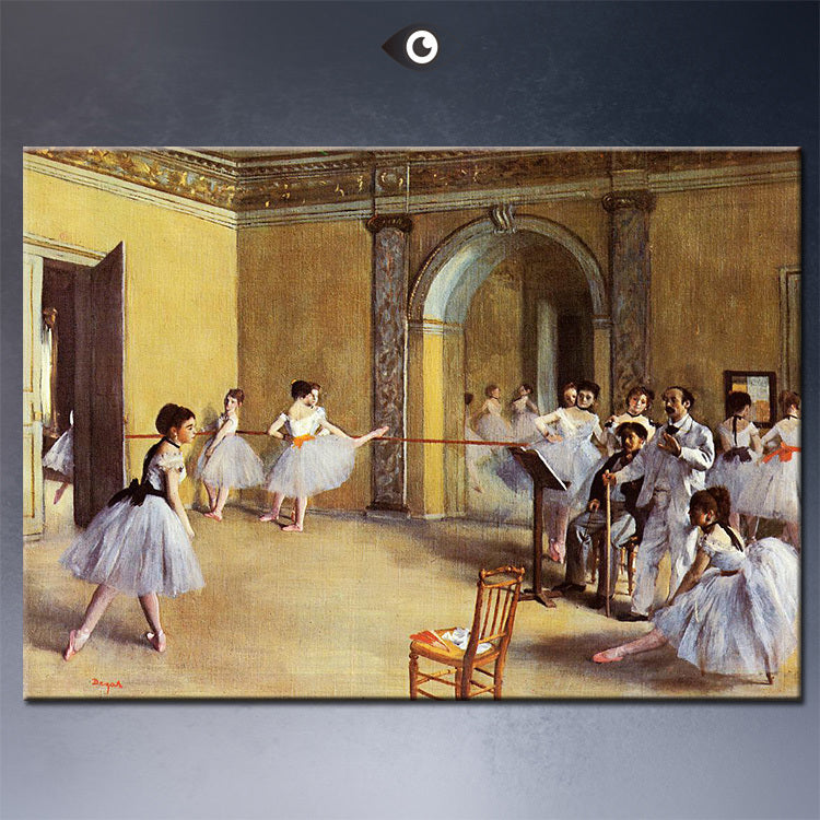 dance-class-at-the-opera-1872 by  EDGAR DEGAS artist portrait wall painting art print on canvasfor wall picture