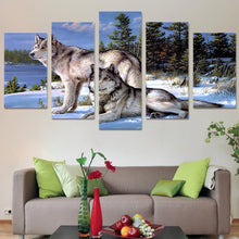 Load image into Gallery viewer, HD Printed Wolf Figure  Painting on canvas room decoration print poster picture canvas Free shipping/ny-4001
