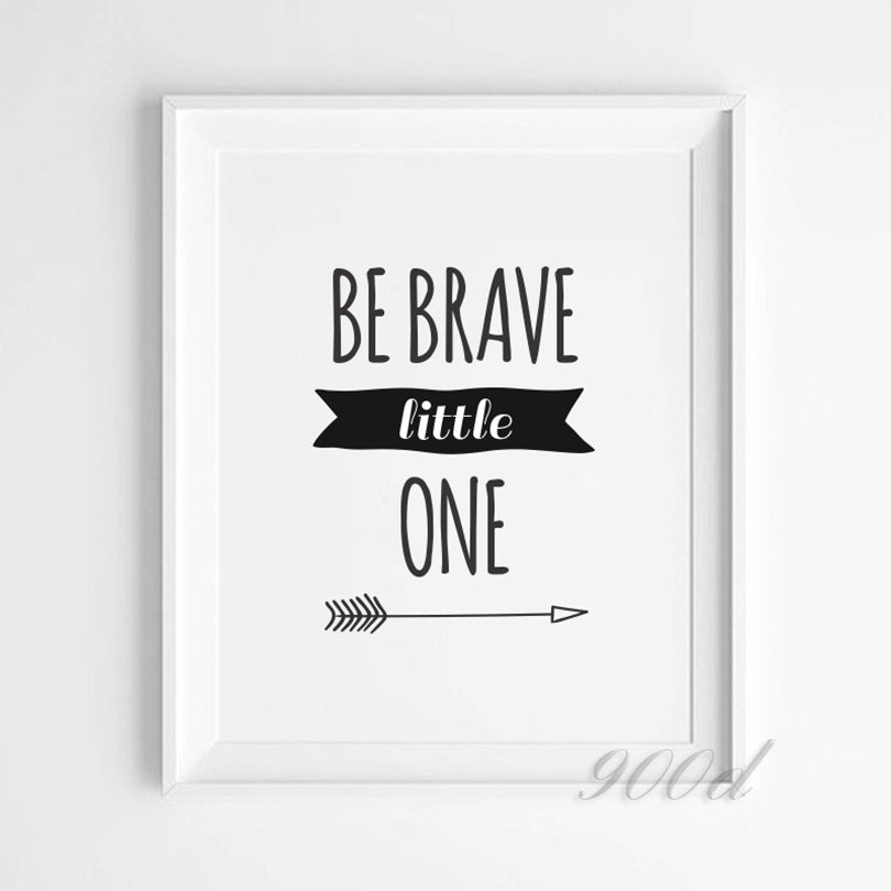 Nursery Quote Canvas Art Print painting Poster, Wall Pictures for Home Decoration, Wall decor FA331