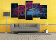 Load image into Gallery viewer, HD Printed tree  light purple autumn Painting Canvas Print room decor print poster picture canvas Free shipping/ny-4933
